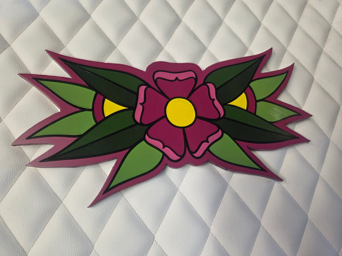 Flower cutout 6x11
