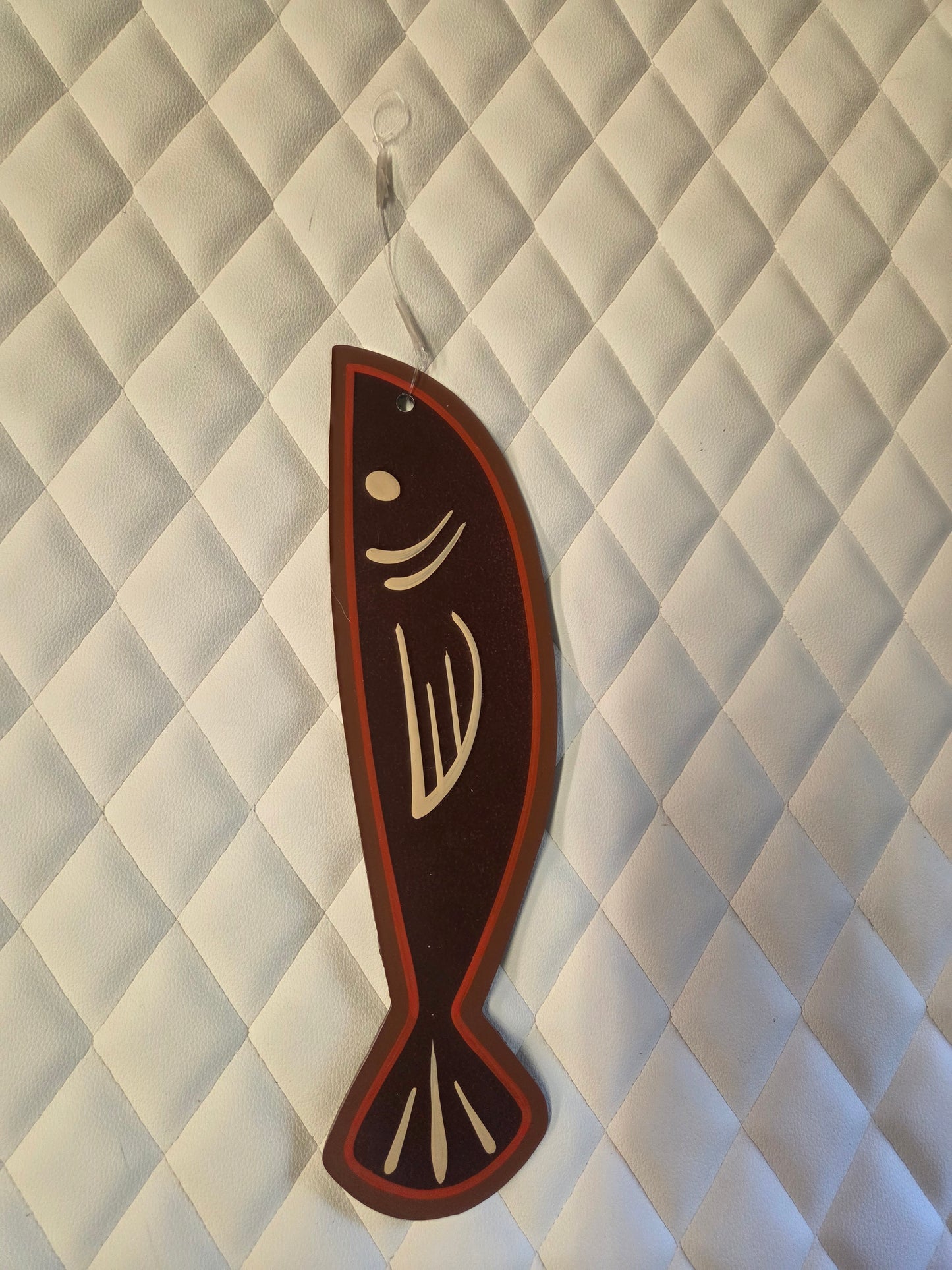 Brown Fishy 3x12 cutout
