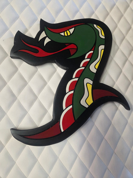 Snake cutout 12x14