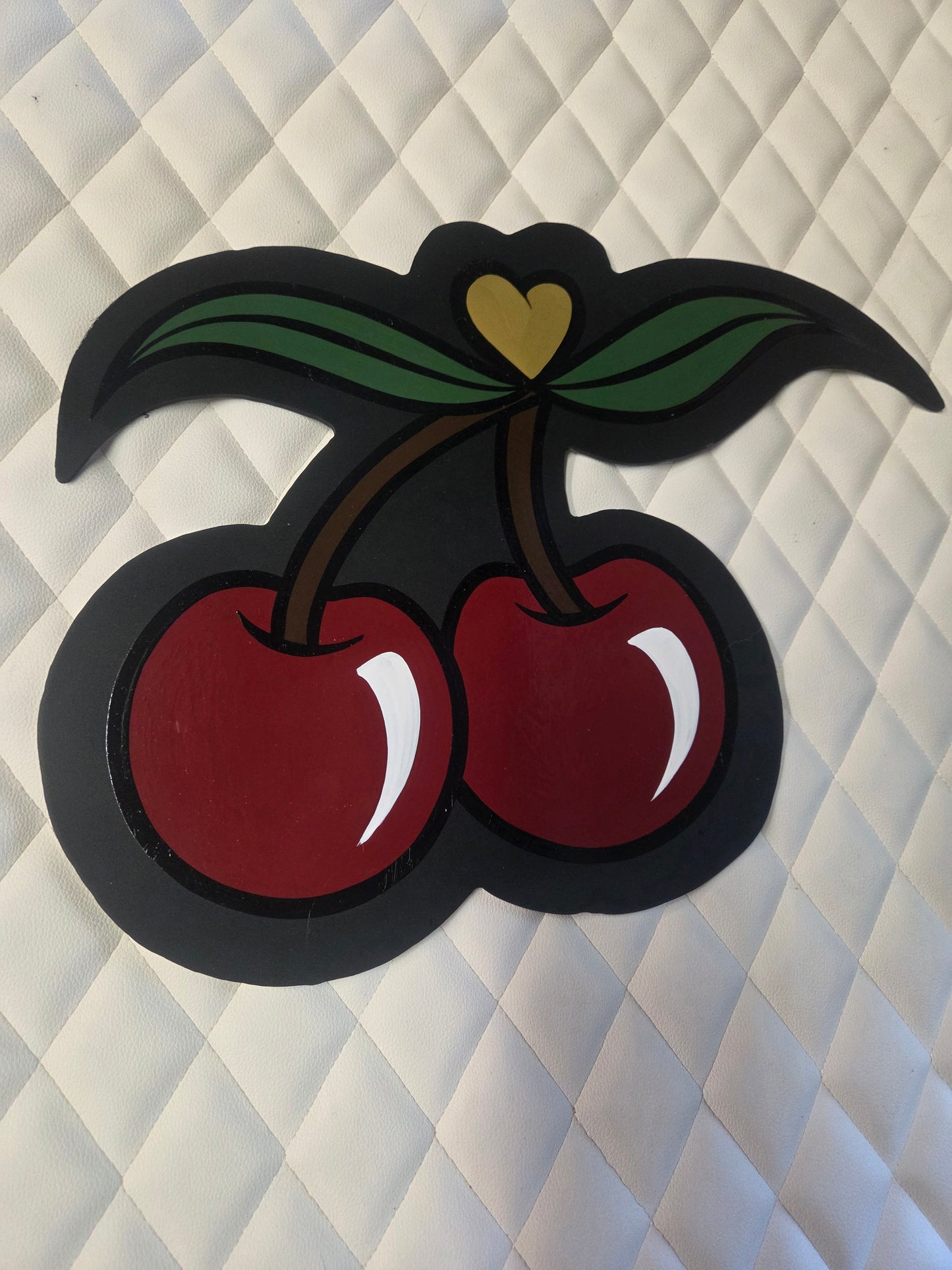 Cherry cutout 15x12