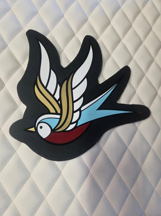 Sparrow cutout 10x10.5